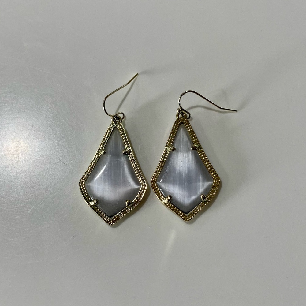 Kendra Scott Alex Drop Earrings in Slate